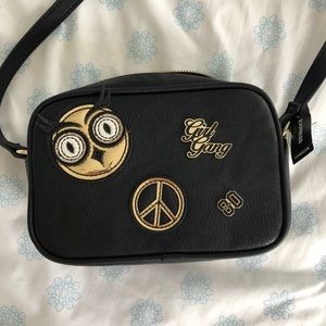 NWT Express Black and Gold Purse